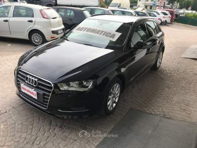 Audi A3 SPB 1.6 TDI clean diesel S tronic Attraction  NAVG Nero usata SAVIGNANO SUL RUBICONE