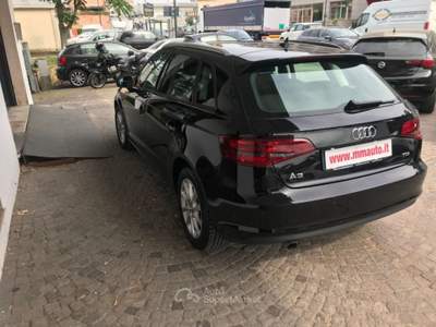 Audi A3 SPB 1.6 TDI clean diesel S tronic Attraction  NAVG Nero usata SAVIGNANO SUL RUBICONE