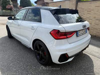 Audi A1 A1 SPB 30 TFSI S tronic S line edition ADATTA NEOPATENTATI Bianco usata Rivalta di Torino