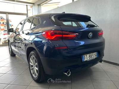 BMW X2 Sdrive18d Business X auto Blu/Azzurro usata Villaricca