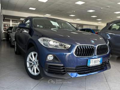 BMW X2 Sdrive18d Business X auto Blu/Azzurro usata Villaricca