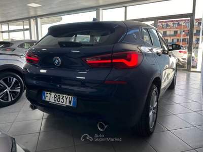 BMW X2 Sdrive18d Business X auto Blu/Azzurro usata Villaricca