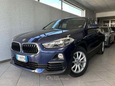 BMW X2 Sdrive18d Business X auto Blu/Azzurro usata Villaricca