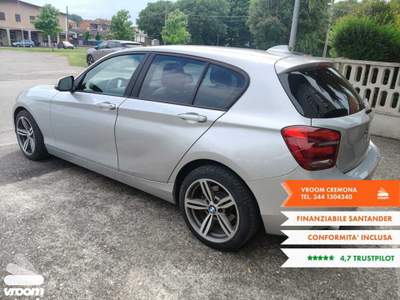 BMW Serie 1 118d 118d 5p. Urban Argento usata Pizzighettone