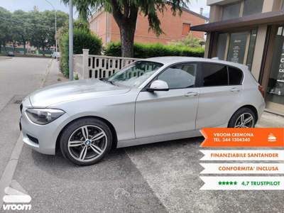 BMW Serie 1 118d 118d 5p. Urban Argento usata Pizzighettone