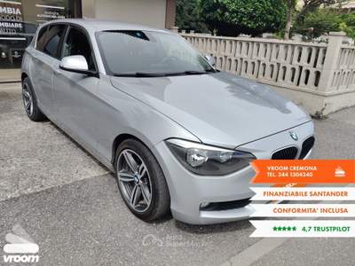 BMW Serie 1 118d 118d 5p. Urban Argento usata Pizzighettone
