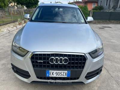 Audi Q3 2.0 TDI 177 CV quattro PELLE XENO ADVANCED PLUS Argento usata Nogarole Rocca