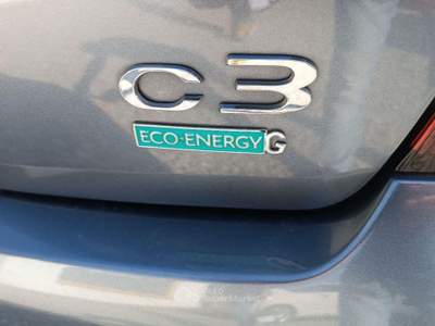 Citroen C3 1.4 Eco Energy G Exclusive Grigio usata BERGAMO