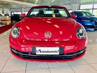 Volkswagen Maggiolino Cabrio 1.2 TSI DSG PREZZO REALE !!! Rosso usata Cavernago