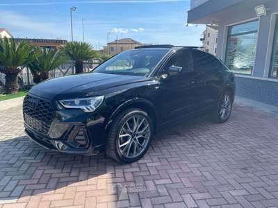 Audi Q3 Acconto €18.725 Noleggio con riscatto NoScoring Nero usata Cassino