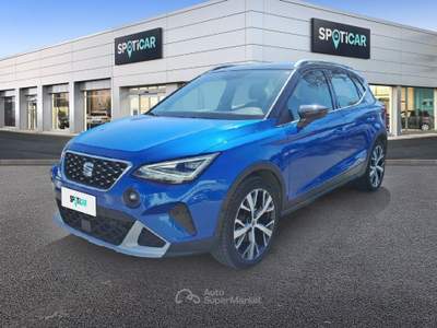 Seat Arona 1.0 TGI 66KW XPERIENCE Blu/Azzurro usata Roma