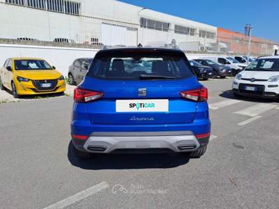 Seat Arona 1.0 TGI 66KW XPERIENCE Blu/Azzurro usata Roma