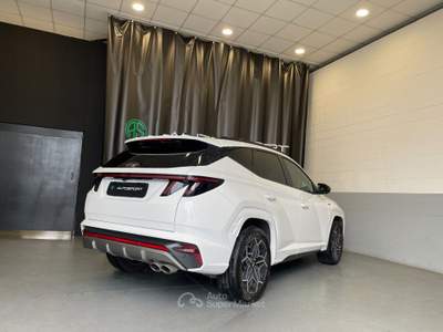 Hyundai Tucson 1.6 HEV aut. N Line Bianco usata Leini