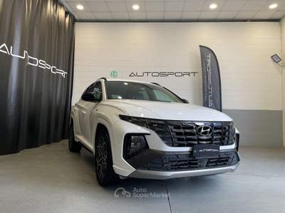 Hyundai Tucson 1.6 HEV aut. N Line Bianco usata Leini