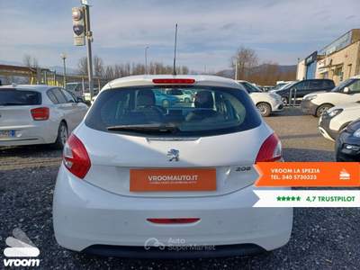 Peugeot 208 1.4 HDi 68 CV 5 porte Allure Bianco usata La Spezia