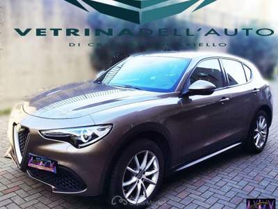 Alfa Romeo Stelvio 2.2 T.diesel 210CV AT8 Q4 Lusso Bronzo usata Ozzero