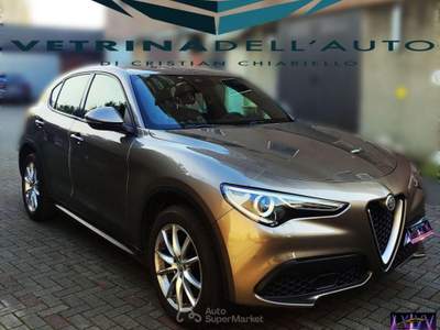 Alfa Romeo Stelvio 2.2 T.diesel 210CV AT8 Q4 Lusso Bronzo usata Ozzero