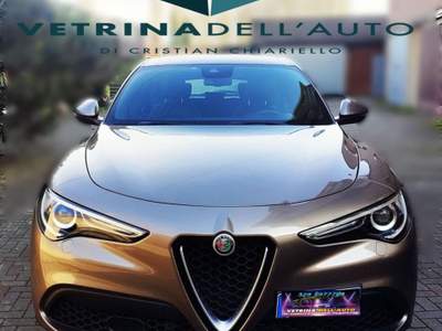 Alfa Romeo Stelvio 2.2 T.diesel 210CV AT8 Q4 Lusso Bronzo usata Ozzero