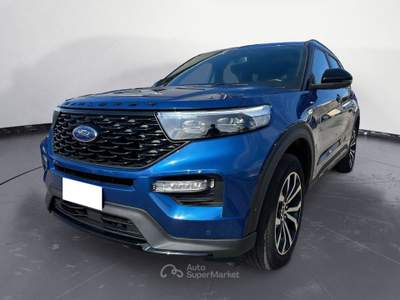 Ford Explorer 3.0 PHEV 457 CV A10 AWD ST LINE Blu/Azzurro usata Bolzano