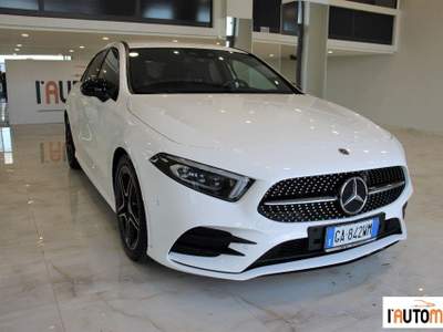 Mercedes-Benz Classe A 180 d Sport - Pack AMG Bianco usata Aci Catena
