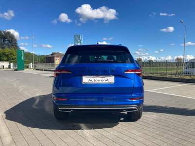 Skoda Karoq 2.0 TDI EVO SCR DSG SportLine Blu/Azzurro usata Paruzzaro