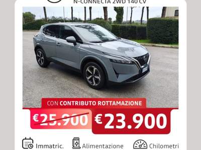 Nissan Qashqai 1.3 mhev N Connecta 2wd 140cv Grigio usata Taranto