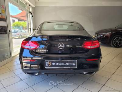 Mercedes-Benz Classe C C 220 d Coupé Premium AMG CERTIFICATA*ITALIANA Nero usata Fonte Nuova