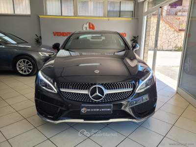 Mercedes-Benz Classe C C 220 d Coupé Premium AMG CERTIFICATA*ITALIANA Nero usata Fonte Nuova