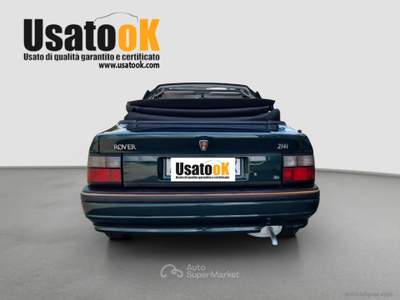 Rover 200 214i 16V Cabrio UNICO PROPRIETARIO Verde usata AVIGLIANA