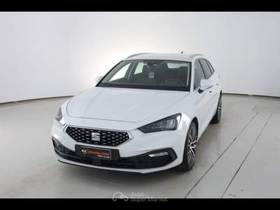 Seat Leon Sportstourer 1.5 eTSI 150 CV DSG Xcellence Bianco usata Castenaso