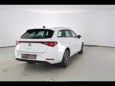 Seat Leon Sportstourer 1.5 eTSI 150 CV DSG Xcellence Bianco usata Castenaso