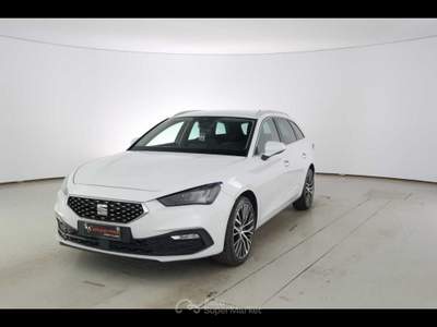 Seat Leon Sportstourer 1.5 eTSI 150 CV DSG Xcellence Bianco usata Castenaso