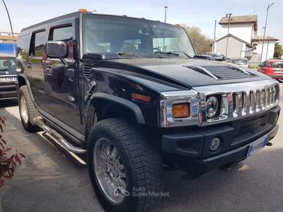 Hummer H2 CRS a libretto, auto storica, GPL Nero usata Treviglio