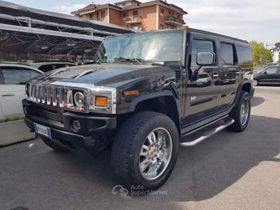 Hummer H2 CRS a libretto, auto storica, GPL Nero usata Treviglio