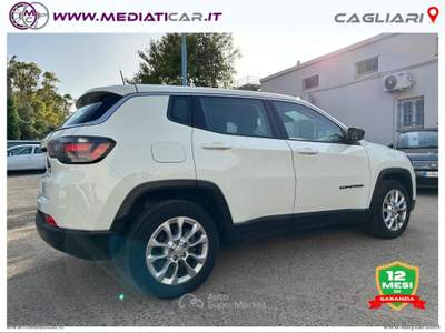 Jeep Compass Compass 1.3 T4 2WD Longitude Bianco usata Cagliari