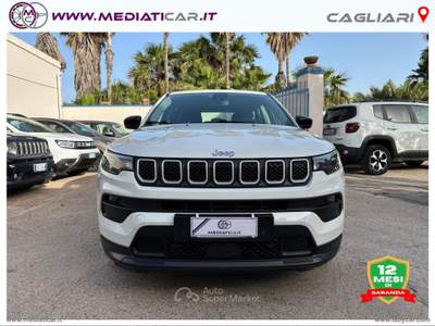 Jeep Compass Compass 1.3 T4 2WD Longitude Bianco usata Cagliari