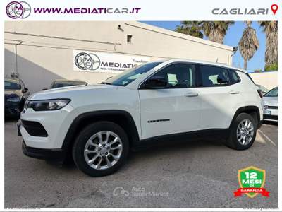 Jeep Compass Compass 1.3 T4 2WD Longitude Bianco usata Cagliari