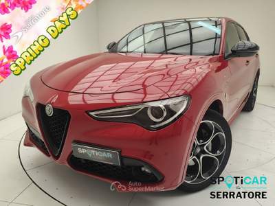 Alfa Romeo Stelvio 2020 2.2 t Veloce Q4 210cv auto Rosso usata Erba