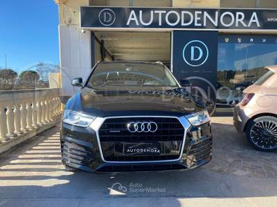 Audi Q3 150 CV quattro S tronic Sline PELLE,XENO,NAVI,TETTO Nero usata Altamura