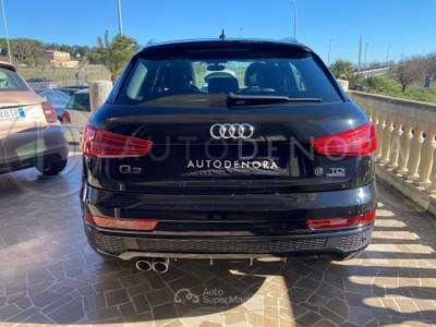 Audi Q3 150 CV quattro S tronic Sline PELLE,XENO,NAVI,TETTO Nero usata Altamura