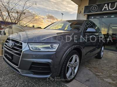 Audi Q3 184 CV quattro S tronic#S-LINE#LED#XENO#NAVI#GANCIO TRAINO Grigio usata Altamura