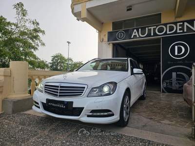 Mercedes-Benz Classe C C 220 C 220 CDI S.W. Avantgarde#LED#NAVI#XENO#PELLE Bianco usata Altamura