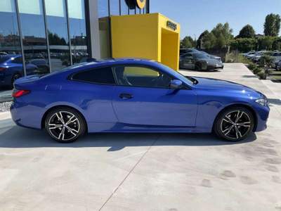 BMW Serie 4 420i 420 i Coupé Msport Blu/Azzurro usata Pieve di Cento