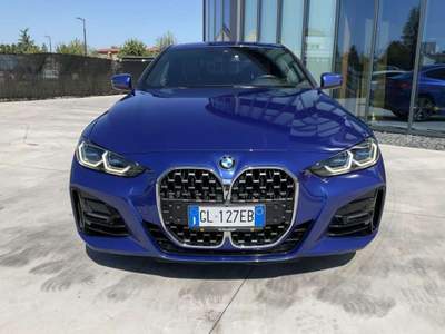 BMW Serie 4 420i 420 i Coupé Msport Blu/Azzurro usata Pieve di Cento