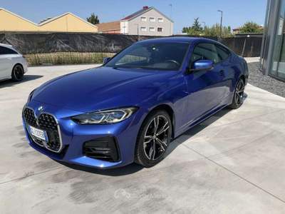 BMW Serie 4 420i 420 i Coupé Msport Blu/Azzurro usata Pieve di Cento
