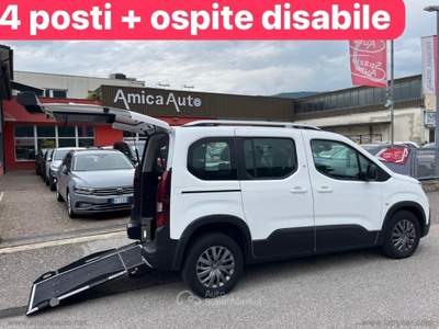 Peugeot Rifter Rifter BlueHDi 100 S&S Active Standard - ALL.OLMEDO SERVIZIO NOLEGGIO PER OSPITI DISABILI Bianco usata Lavis