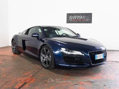 Audi R8 4.2 V8 FSI *UNICO PROPRIETARIO, TAGLIANDI UFFICIALI AUDI* Blu/Azzurro usata Brescia