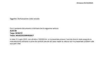 Audi R8 4.2 V8 FSI *UNICO PROPRIETARIO, TAGLIANDI UFFICIALI AUDI* Blu/Azzurro usata Brescia