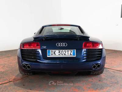 Audi R8 4.2 V8 FSI *UNICO PROPRIETARIO, TAGLIANDI UFFICIALI AUDI* Blu/Azzurro usata Brescia