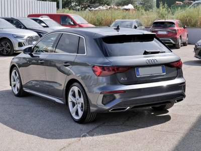Audi A3 Sportback 2.0 (35) Tdi 150cv S-tr. S-Line edition Grigio usata Civita Castellana